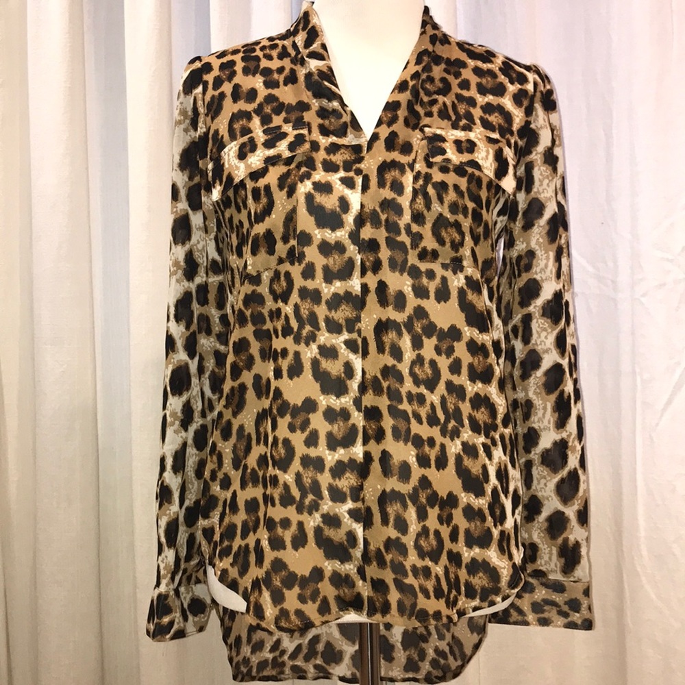 Leopard Blouse